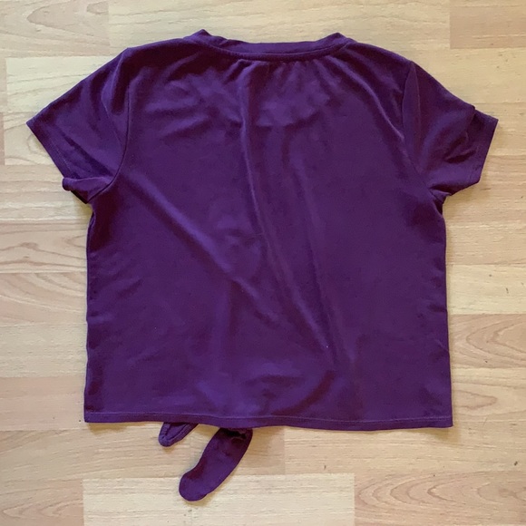 Purple Crop Top Size Small - Picture 2 of 2